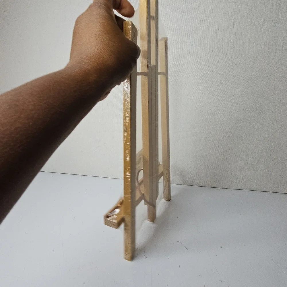 Tabletop Display A frame Easel 14 Inch  Wooden Easel Party Event Arts  Essential